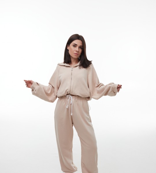 Джогери Freedom Flex Беж | Showroom By Nona — зображення 6 Джогери Freedom Flex Беж | Showroom By Nona — зображення 6